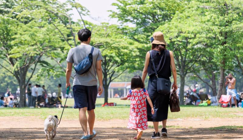 まずは大人の付き添いを！ 子供の成長も楽しんで