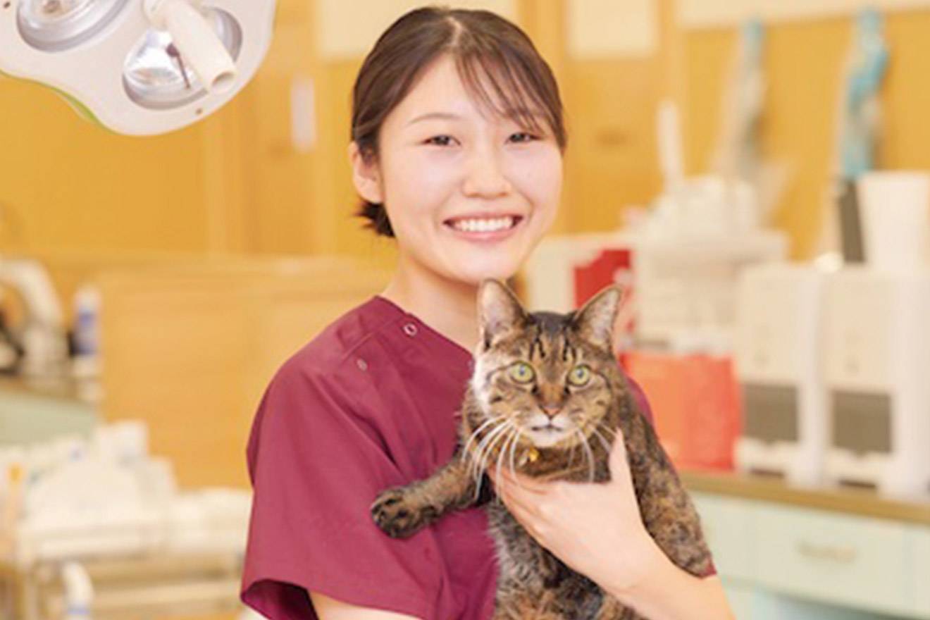 動物病院勤務 細井江里子さん
