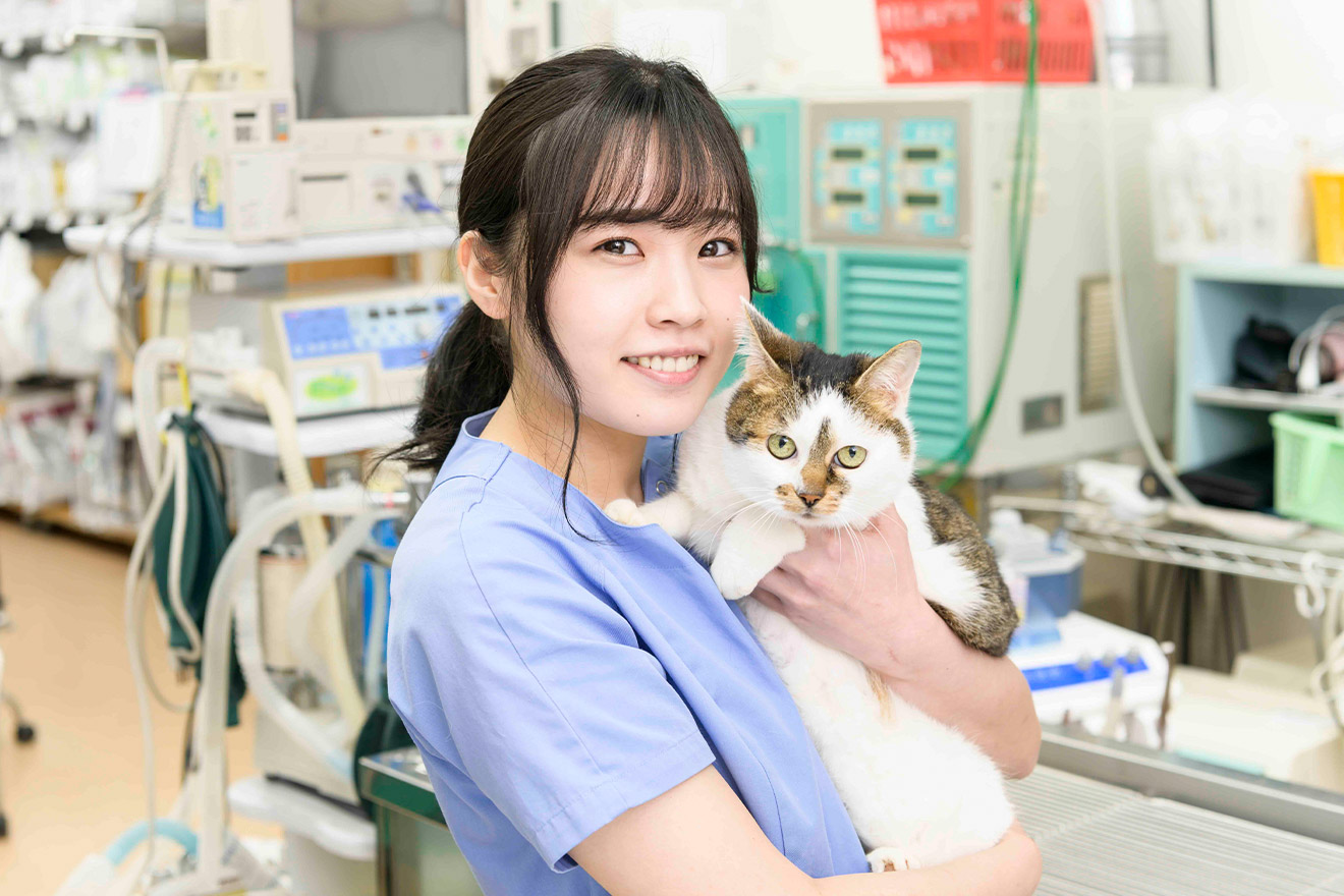 動物病院勤務　小林千桜さん