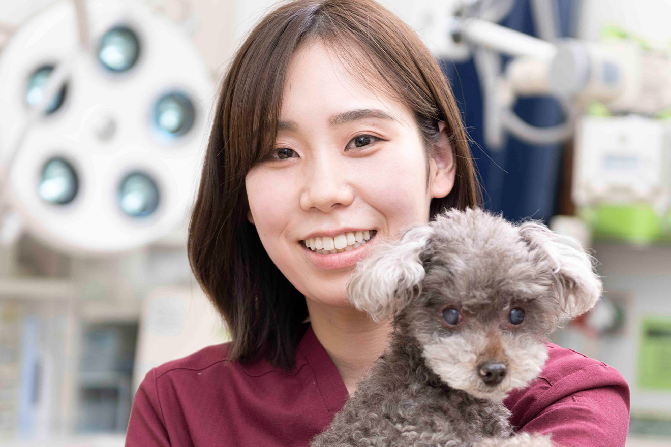 動物病院勤務　三富優菜さん