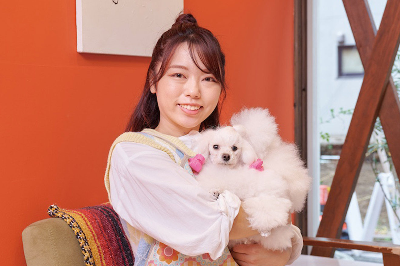 ペットサロン代表取締役 水品千晶さん