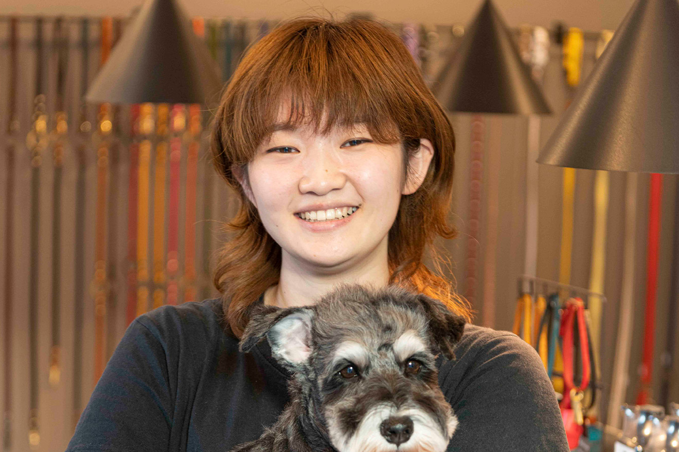 トリミングサロン勤務 村上静香さん
