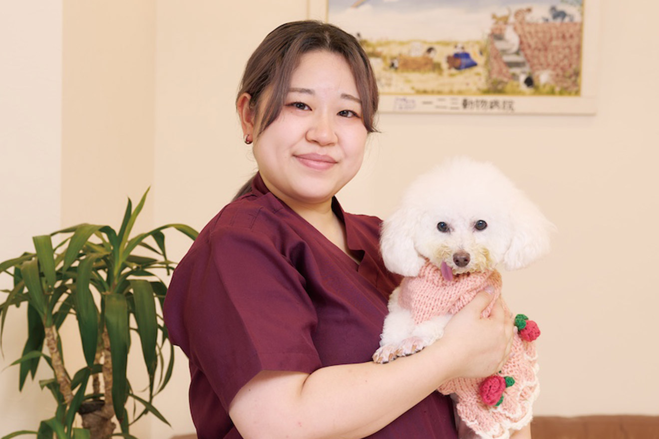 動物病院勤務 靱江桃子さん